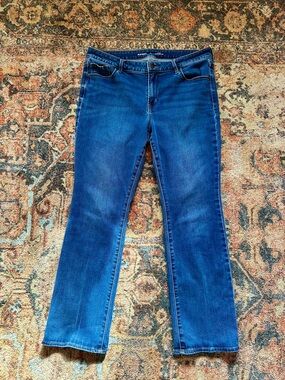 Old Navy Kicker Boot-cut Women’s Jeans Classic Blue- 14 Short